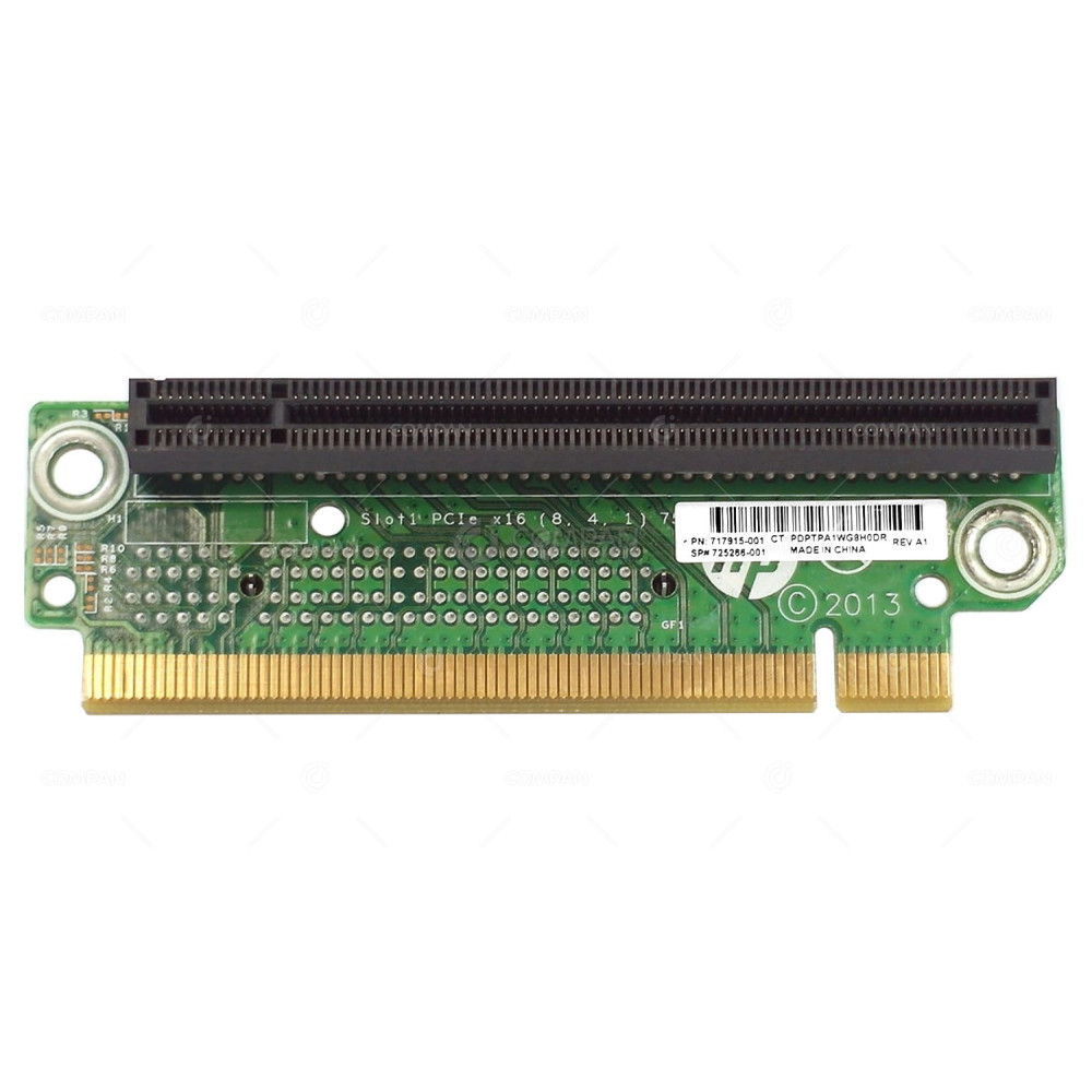 725266-001 HP RISER BOARD PCI-E X16 FOR DL320E G8 717915-001